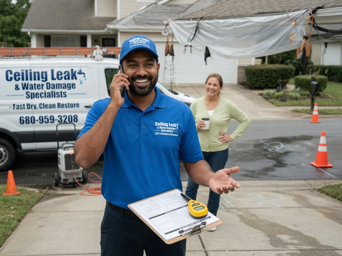 Ceiling Leak Cleanup Willow Grove, PA FAQs